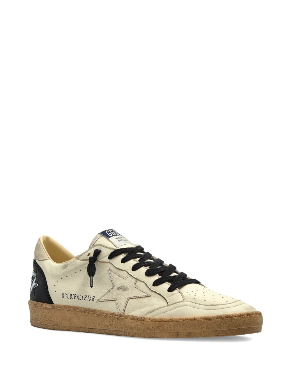 Sneakers Ball Star in beige Golden goose - uomo 