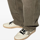 Sneakers Ball Star in beige Golden goose - uomo 