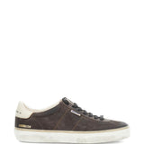 Sneakers soul star in camoscio con linguetta sul tallone in grigio Golden goose - uomo 