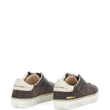 Sneakers soul star in camoscio con linguetta sul tallone in grigio Golden goose - uomo 