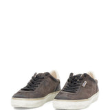 Sneakers soul star in camoscio con linguetta sul tallone in grigio Golden goose - uomo 