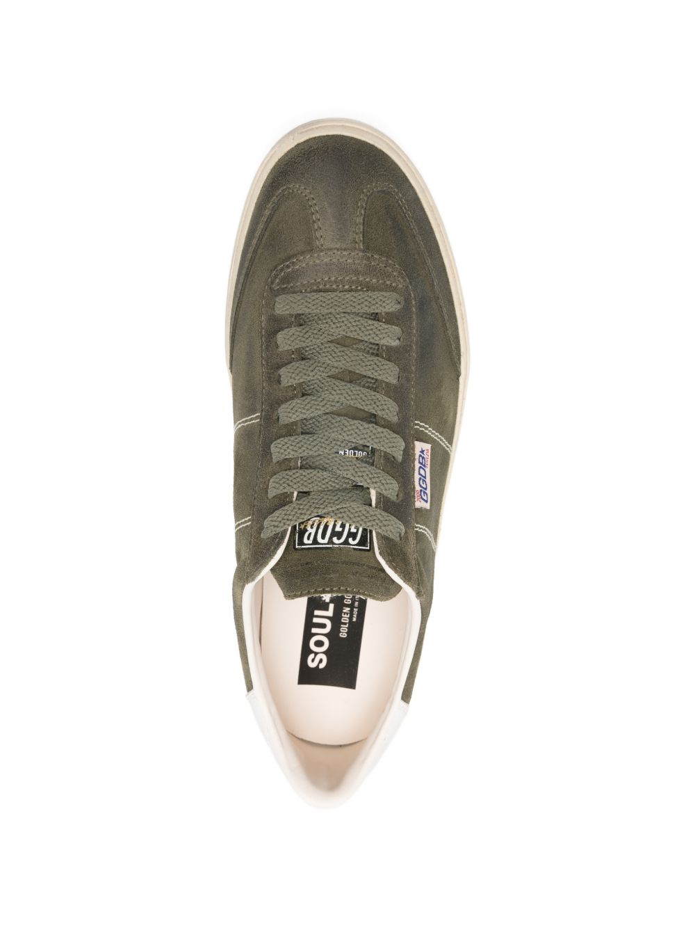 Sneakers soul star in verde Golden goose - uomo 