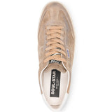 Sneakers con logo in marrone Golden goose - uomo 