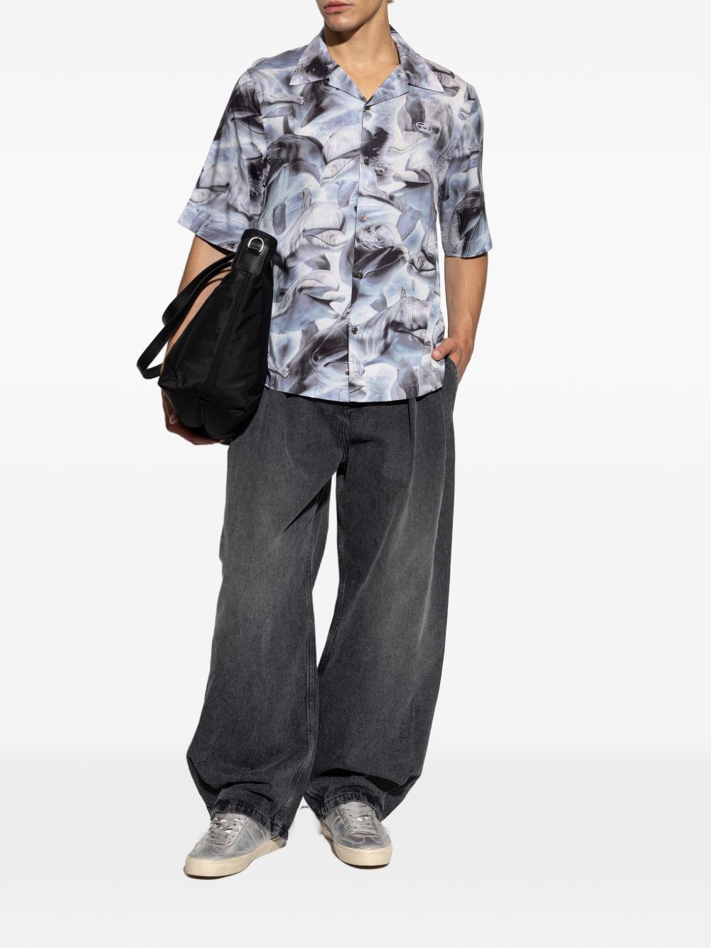 Sneakers Soul Star in grigio Golden goose - uomo 