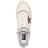Sneakers con decorazioni a stella in bianco Golden goose - uomo 