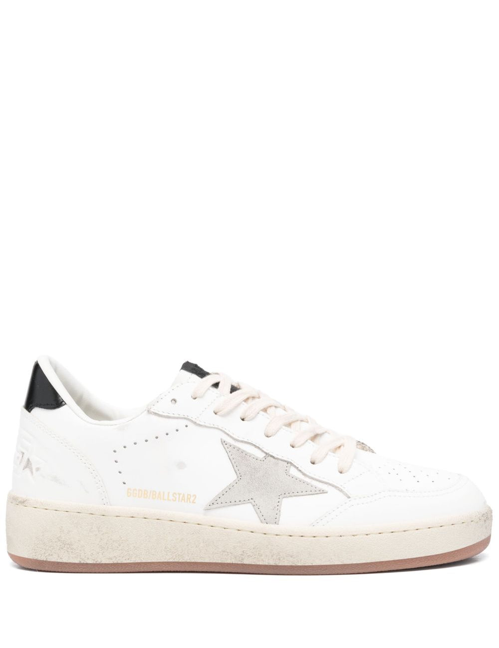 Sneakers Ball star in bianco Golden Goose - uomo 