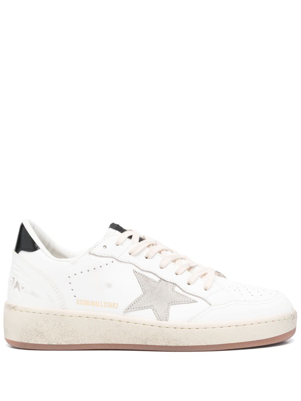 Sneakers Ball star in bianco Golden Goose - uomo 