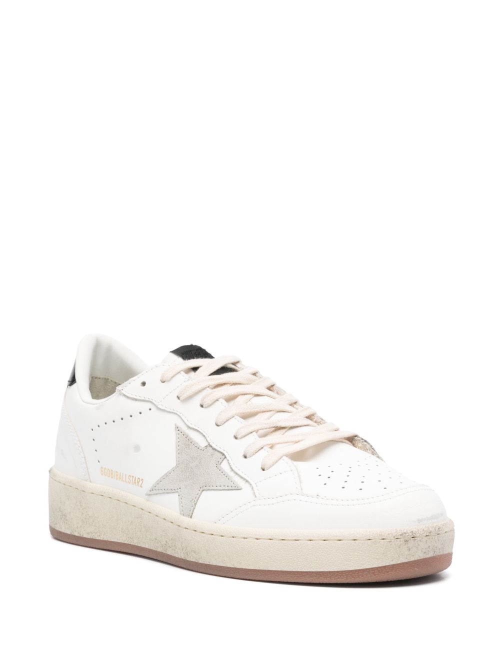 Sneakers Ball star in bianco Golden Goose - uomo 