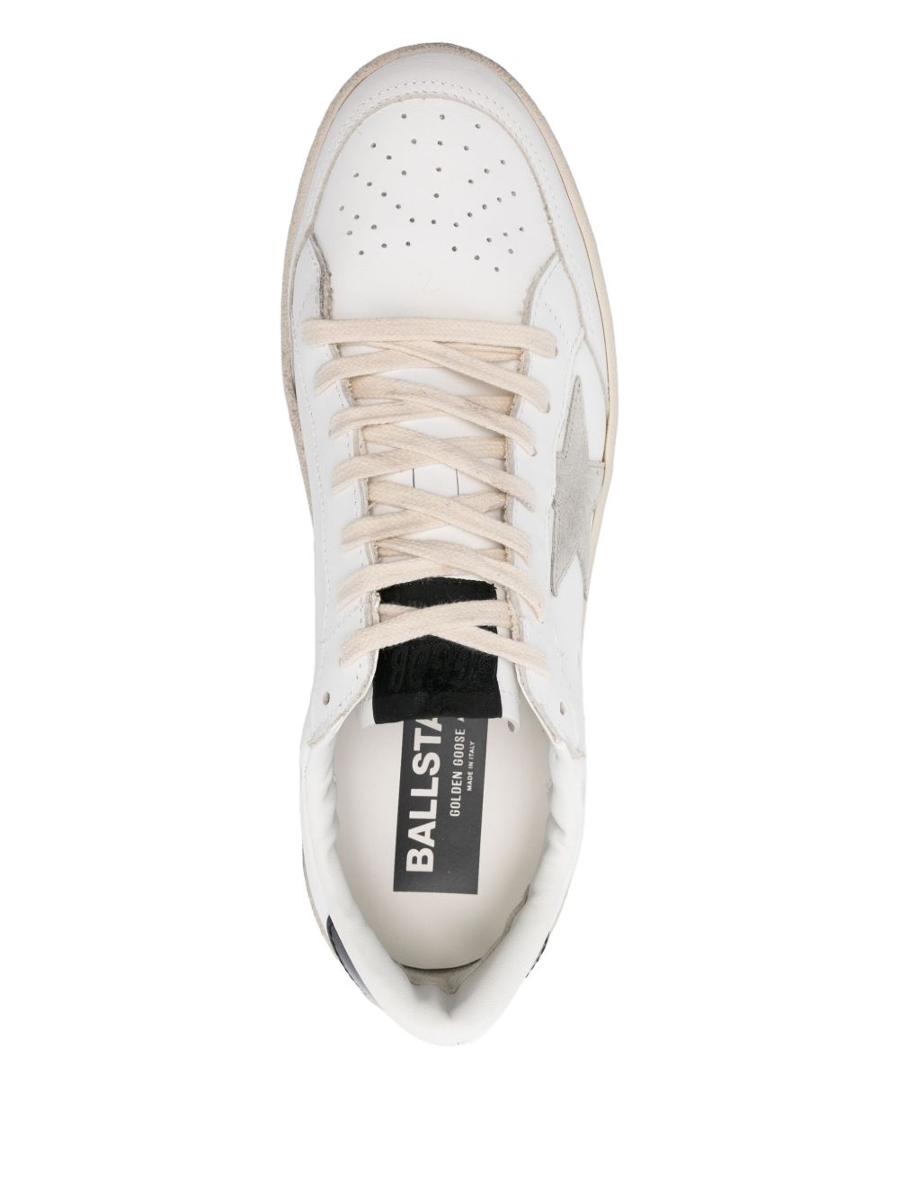 Sneakers Ball star in bianco Golden Goose - uomo 