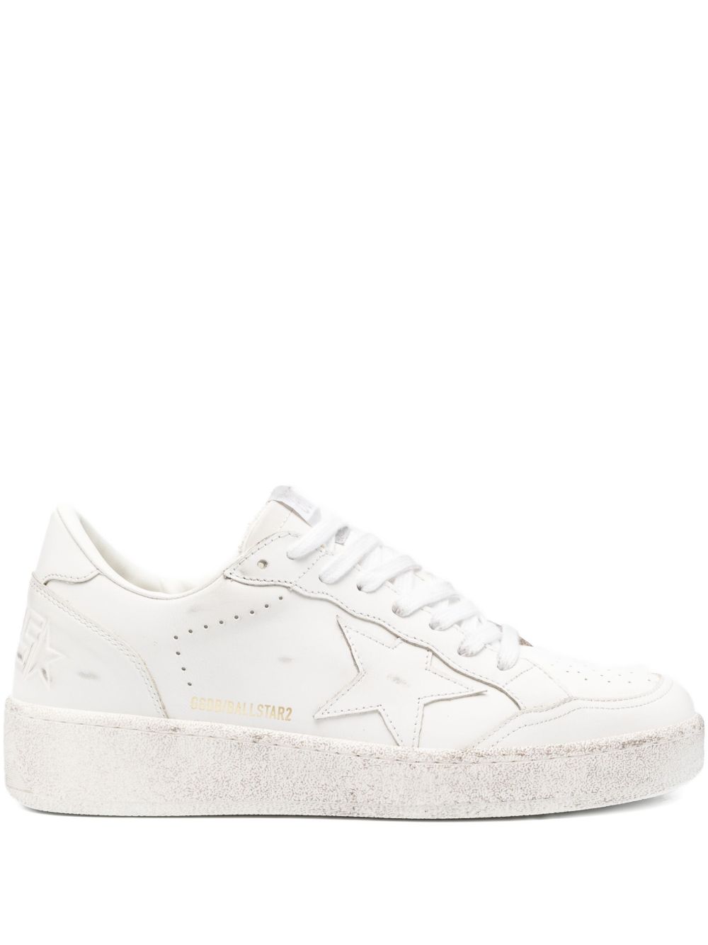Sneakers ball star in bianco Golden goose - uomo 