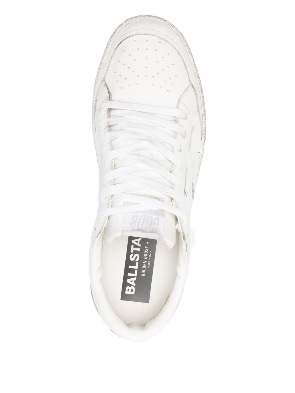 Sneakers ball star in bianco Golden goose - uomo 