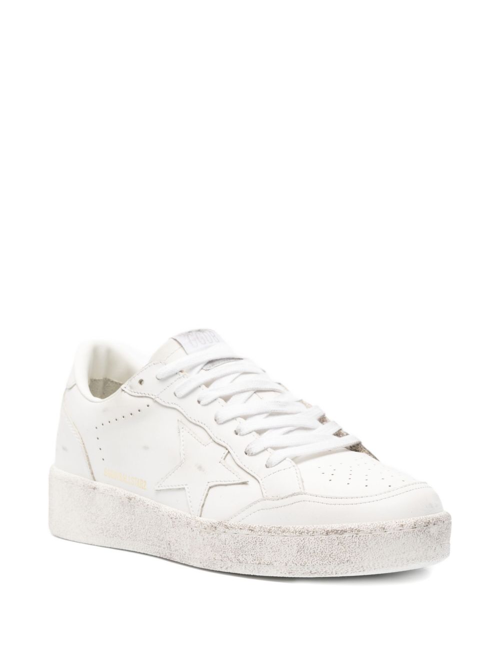 Sneakers ball star in bianco Golden goose - uomo 