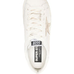 Sneakers in pelle super-star in bianco Golden goose - uomo 