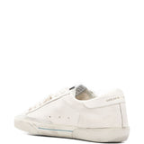 Sneakers in pelle super-star in bianco Golden goose - uomo 