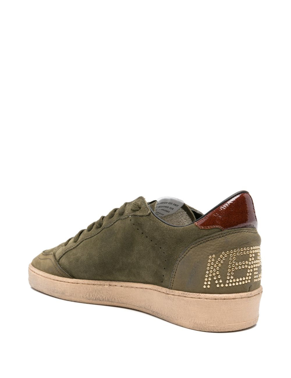 Sneakers ball star  in verde Golden goose - uomo 