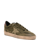 Sneakers ball star  in verde Golden goose - uomo 