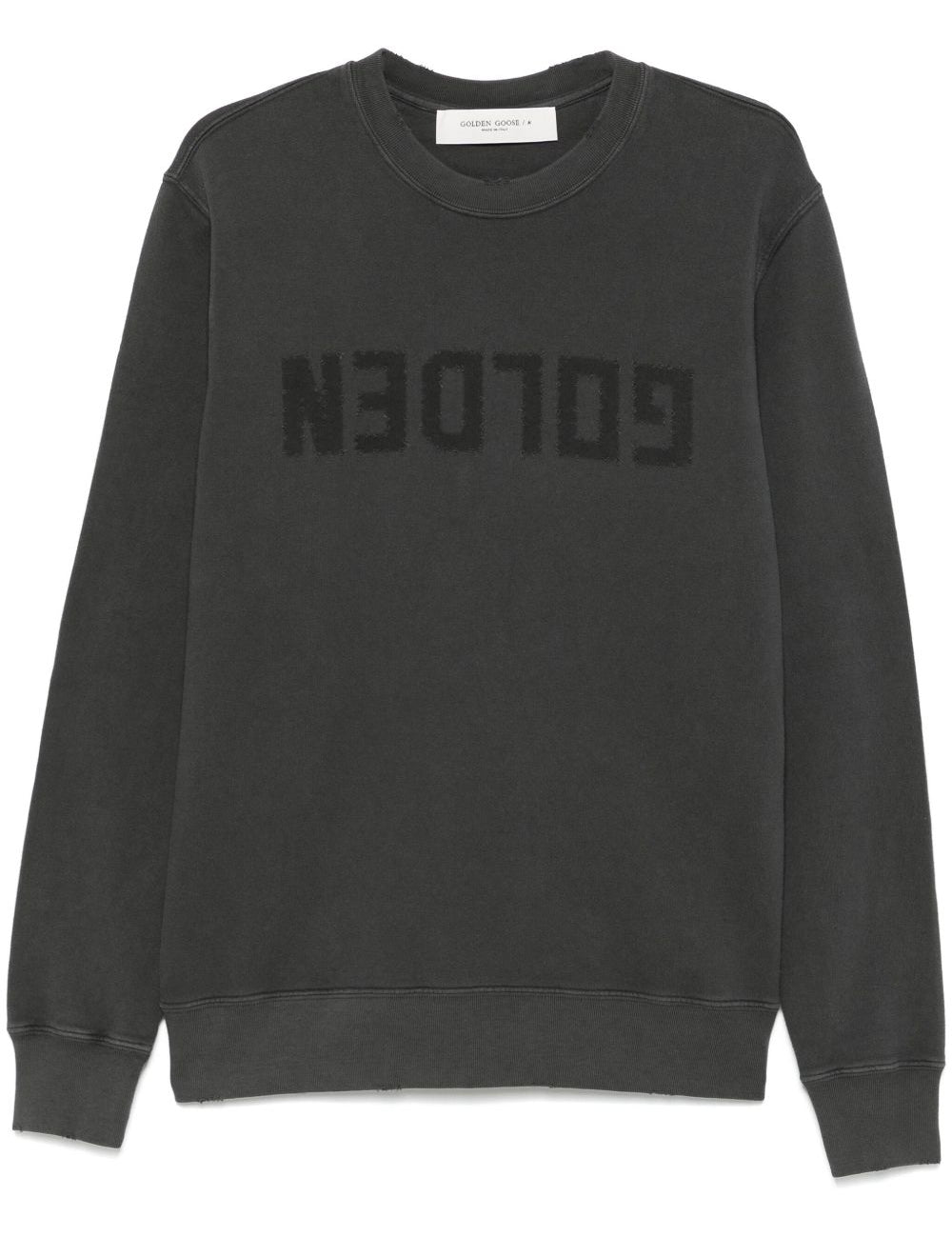 Felpa archibald in nero Golden goose - uomo 