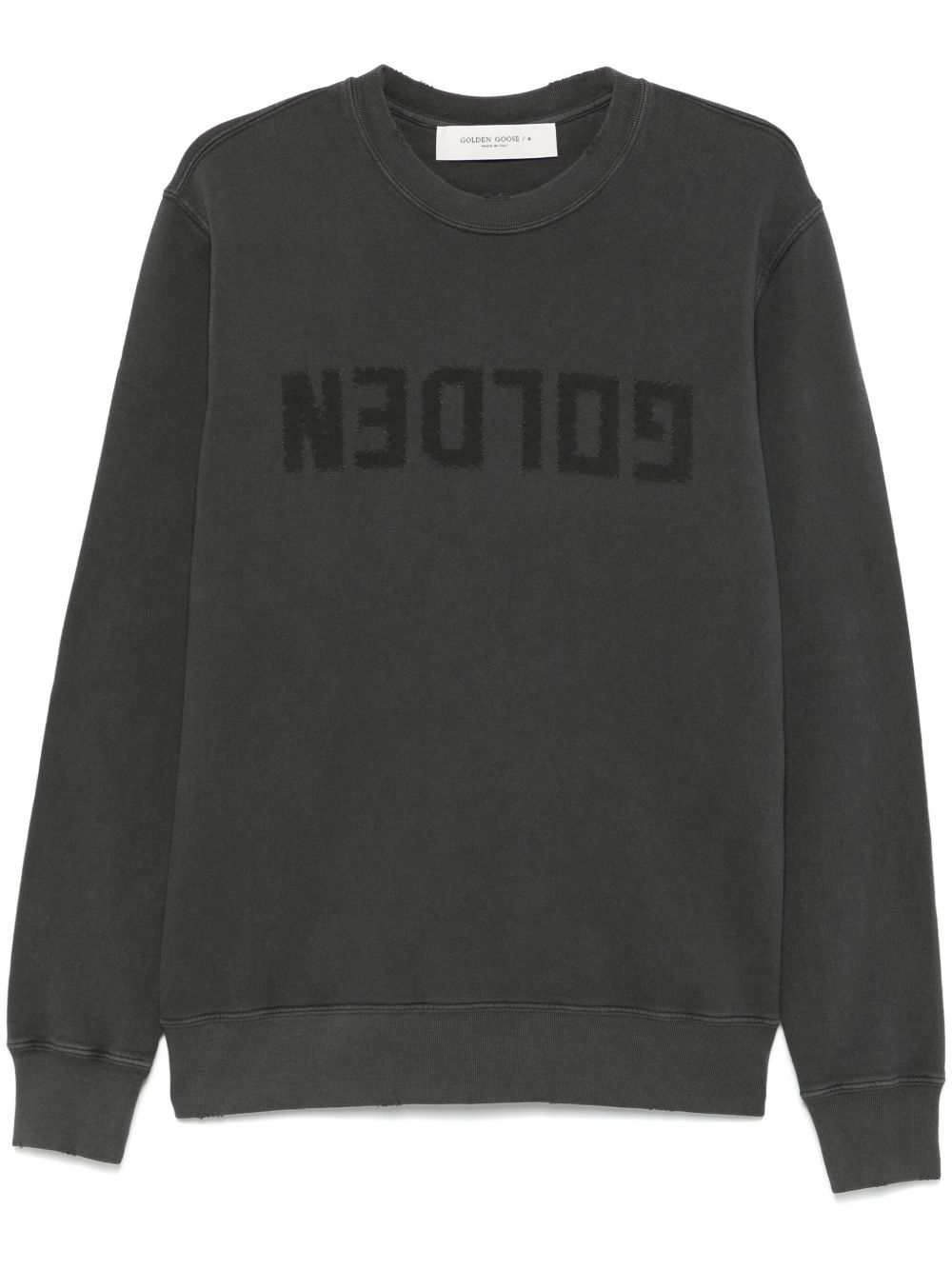 Felpa archibald in nero Golden goose - uomo 