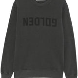 Felpa archibald in nero Golden goose - uomo 