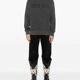 Felpa archibald in nero Golden goose - uomo 
