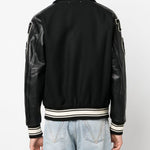 Bomber con logo in nero Golden goose - uomo 