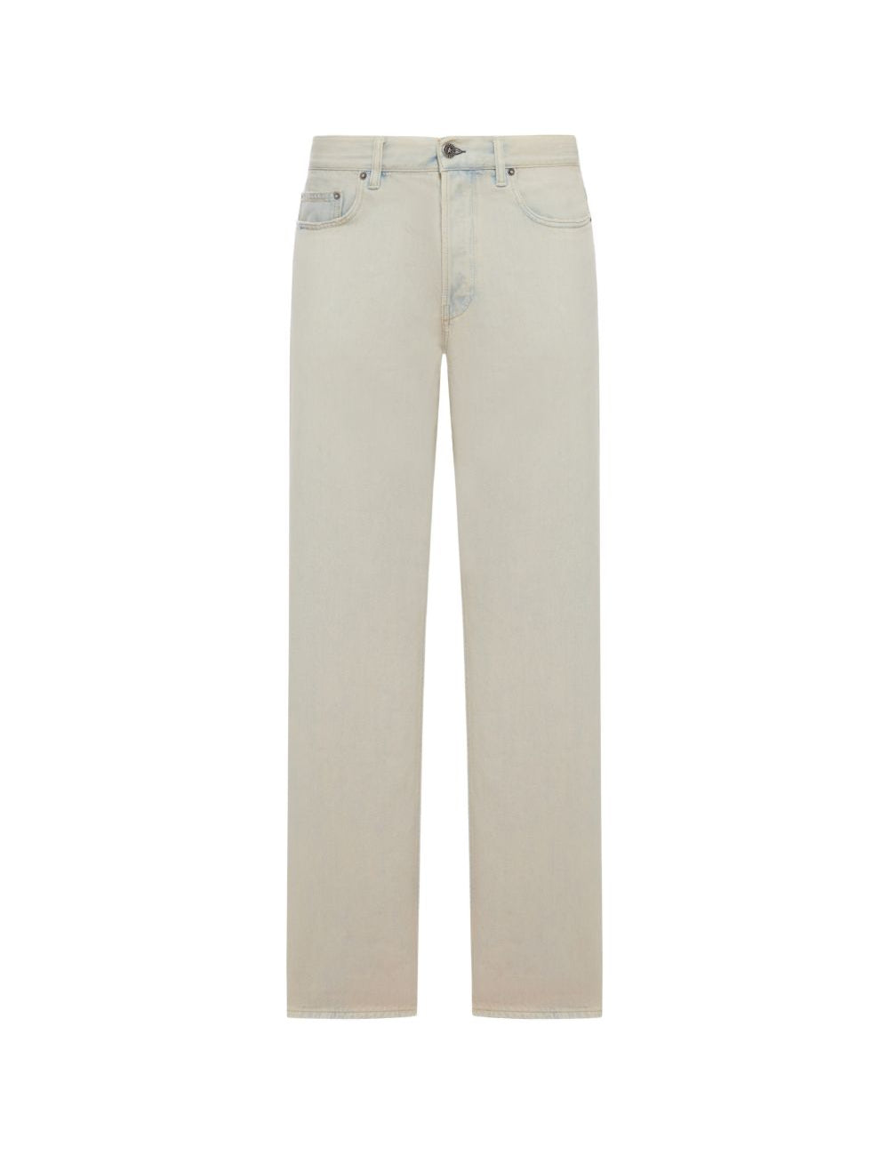 Jeans dritti in beige Golden goose - uomo 