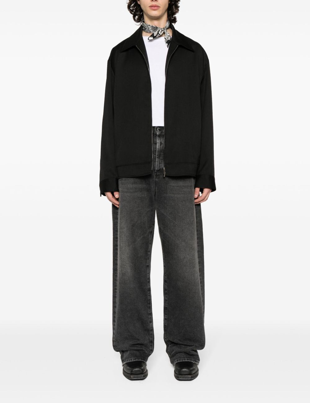 Giacca-camicia in nero Golden goose - uomo 