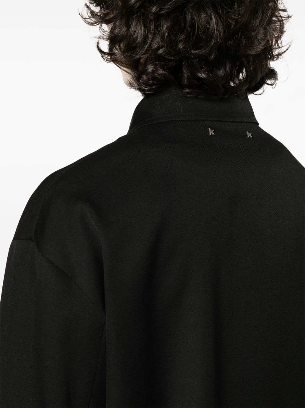 Giacca-camicia in nero Golden goose - uomo 