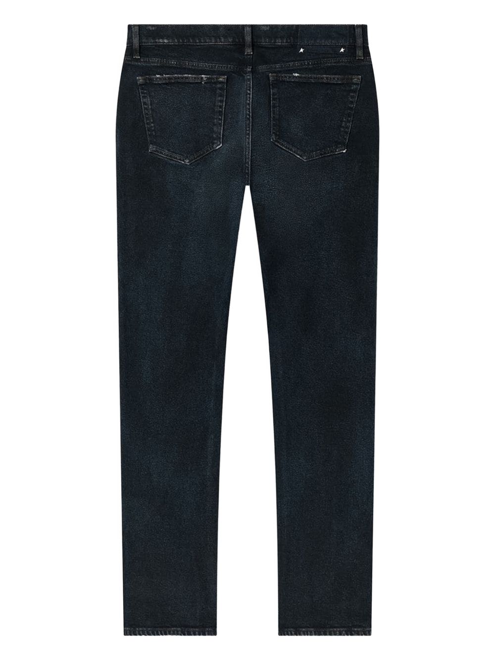 Jeans slim con cinque tasche in blu Golden goose - uomo 