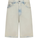 Pantaloncini in denim a cinque tasche in blu Golden goose - uomo 