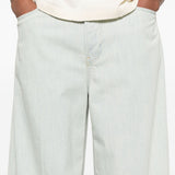 Pantaloni a gamba dritta in celeste Golden goose - uomo 