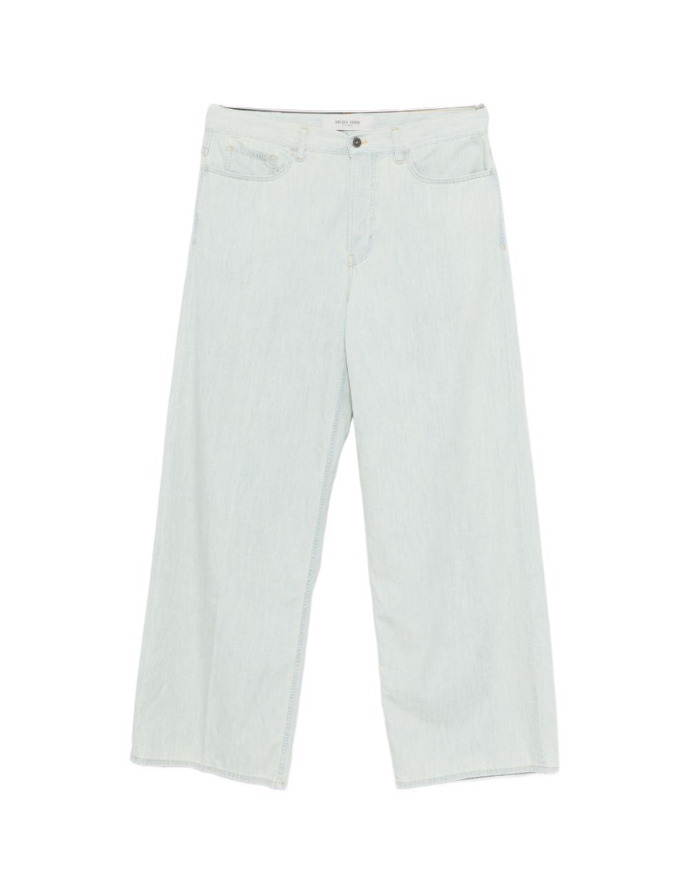 Pantaloni a gamba dritta in celeste Golden goose - uomo 