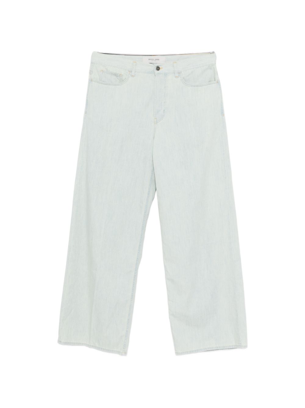 Pantaloni a gamba dritta in celeste Golden goose - uomo 