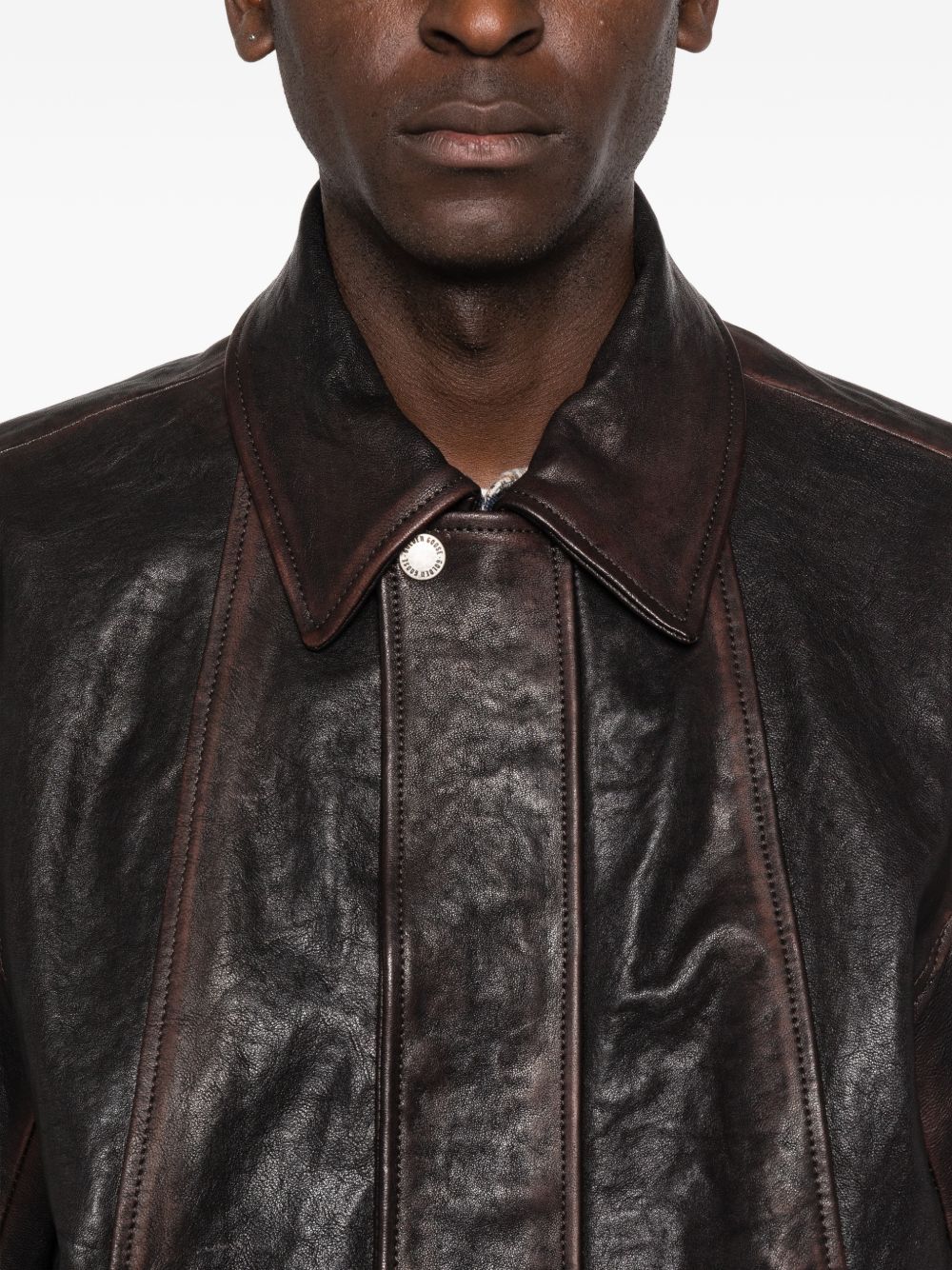 Giacca Journey M'S Prince in marrone Golden goose - uomo 