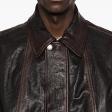 Giacca Journey M'S Prince in marrone Golden goose - uomo 
