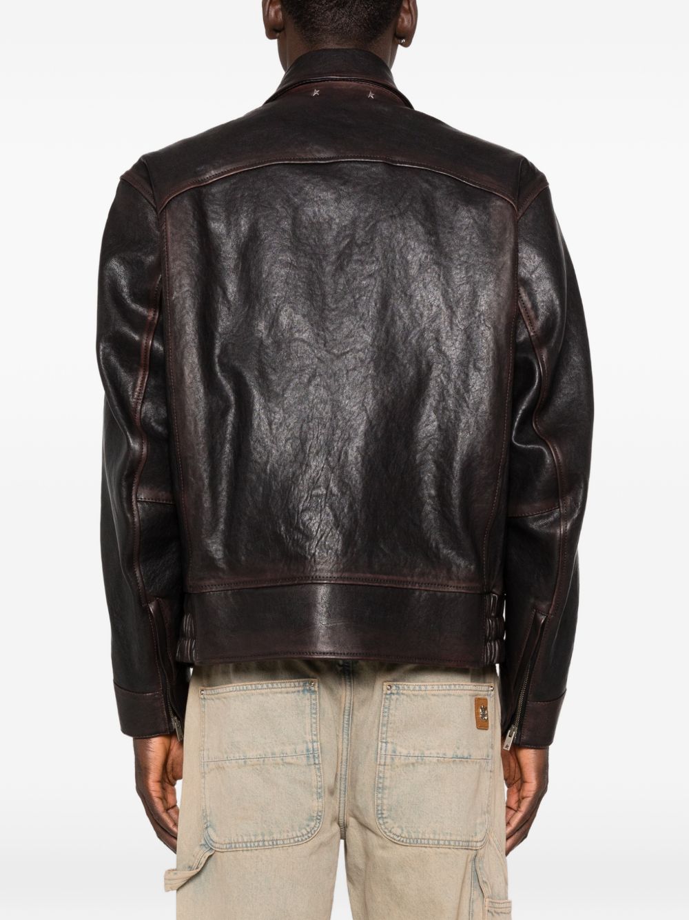 Giacca Journey M'S Prince in marrone Golden goose - uomo 
