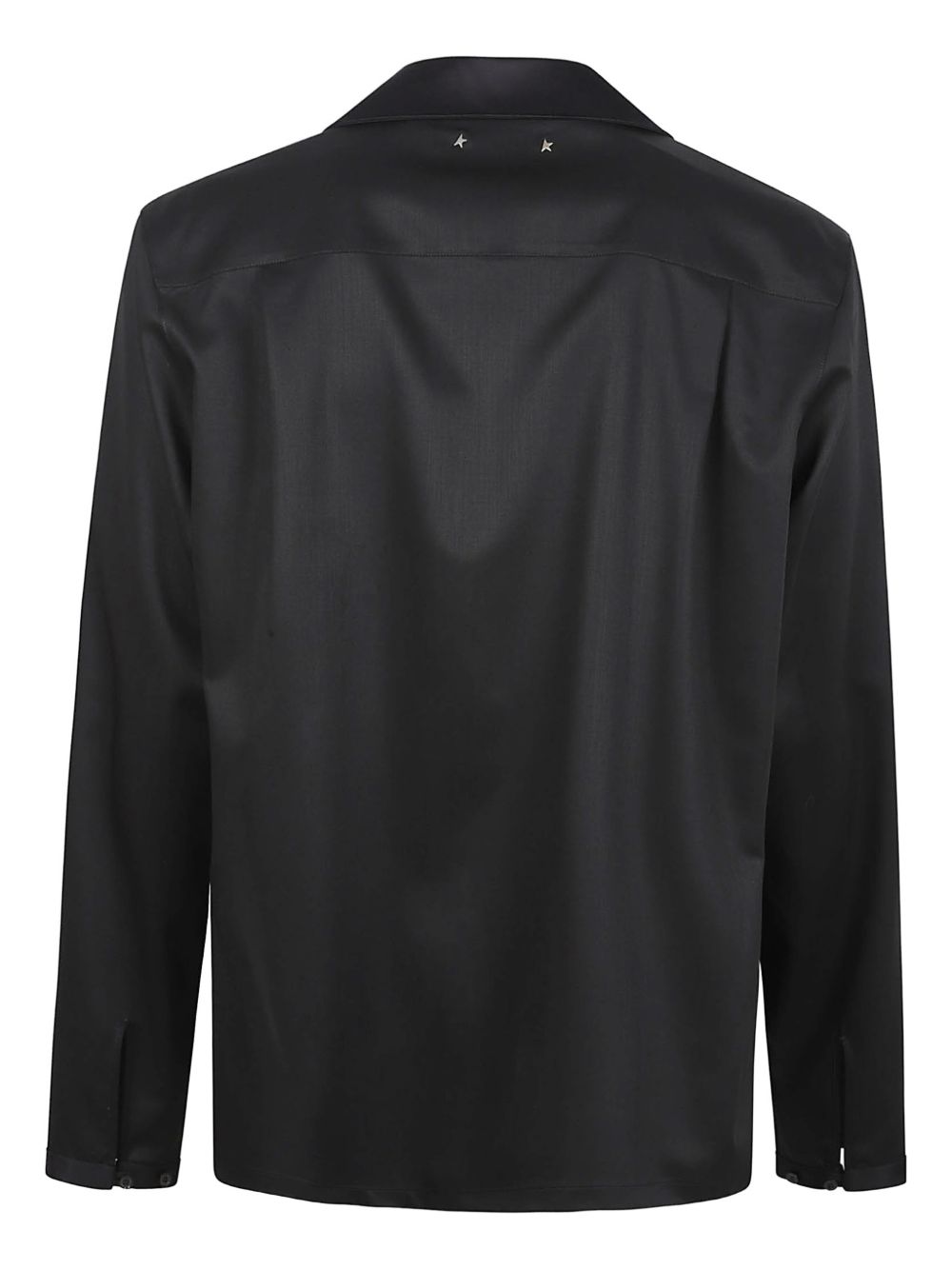 CAMICIA CON TASCHINO IN NERO GOLDEN GOOSE - UOMO 