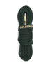 Lacci per scarpe con stampa del logo in verde Golden goose - unisex