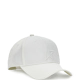 Cappellino da baseball in cotone con dettaglio a stella in bianco Golden goose - unisex 