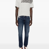 T-shirt a manica corta in grigio Golden goose - unisex 