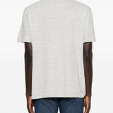 T-shirt a manica corta in grigio Golden goose - unisex 