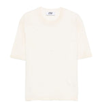 T-shirt con decorazione in bianco Golden goose - unisex 