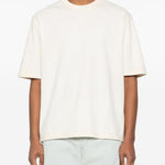 T-shirt con decorazione in bianco Golden goose - unisex 