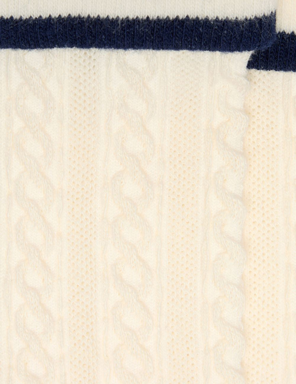 Calzini in maglia a trecce in beige Golden goose - uomo 