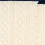 Calzini in maglia a trecce in beige Golden goose - uomo 