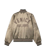 Bomber in raso venice in verde Golden goose - unisex 