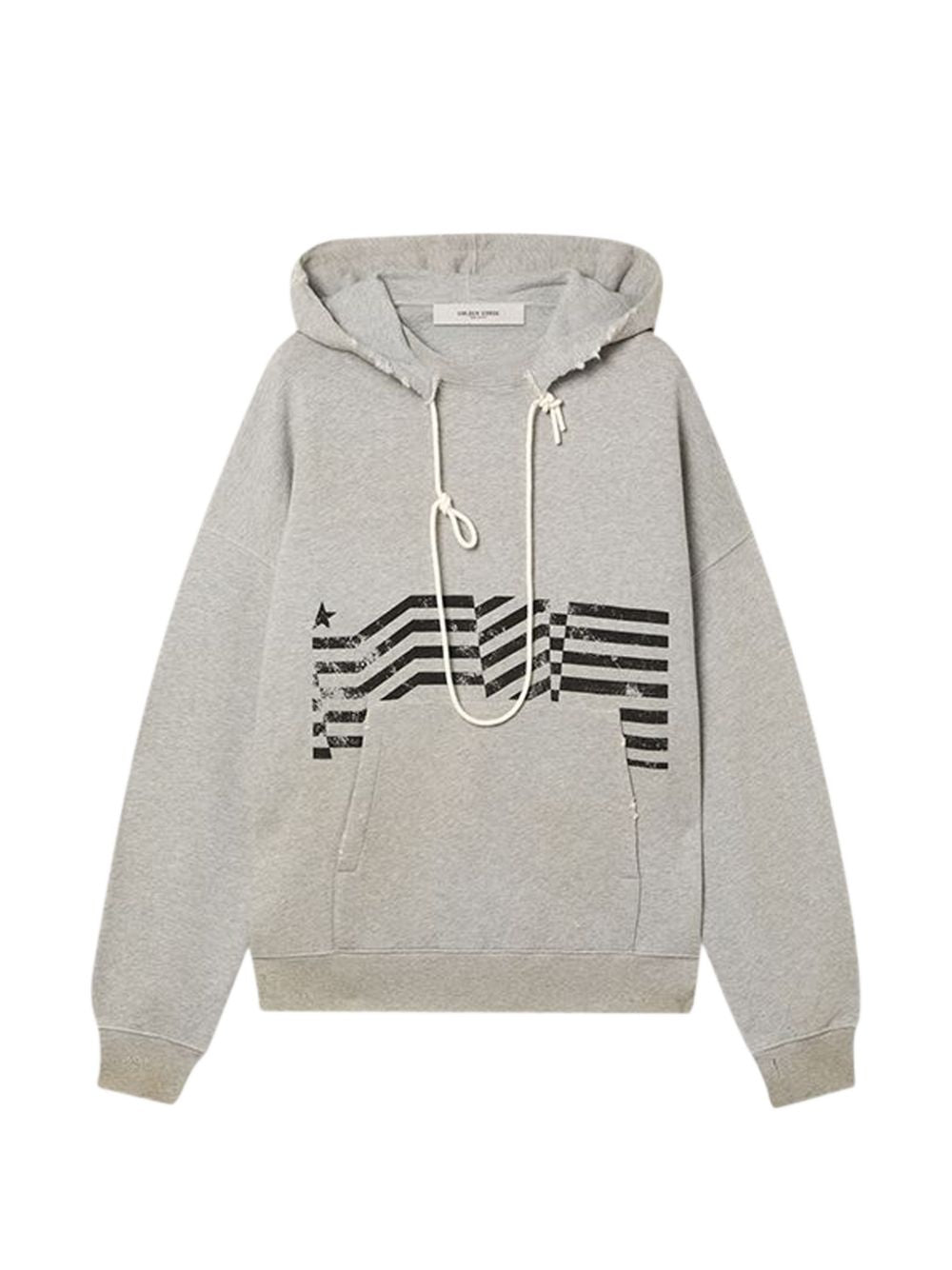 Felpa con effetto vissuto in grigio Golden goose - unisex 