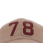 Cappello da baseball con applicazione in beige Golden goose - unisex 