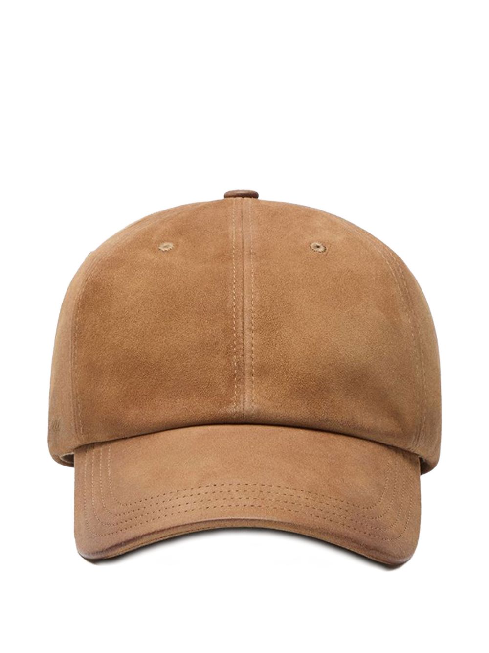 Cappello in camoscio con borchie in marrone Golden goose - unisex 