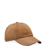 Cappello in camoscio con borchie in marrone Golden goose - unisex 